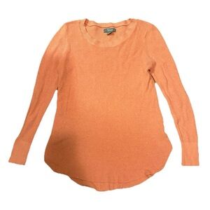Natural Reflections Women's Long Sleeve Orange Top
